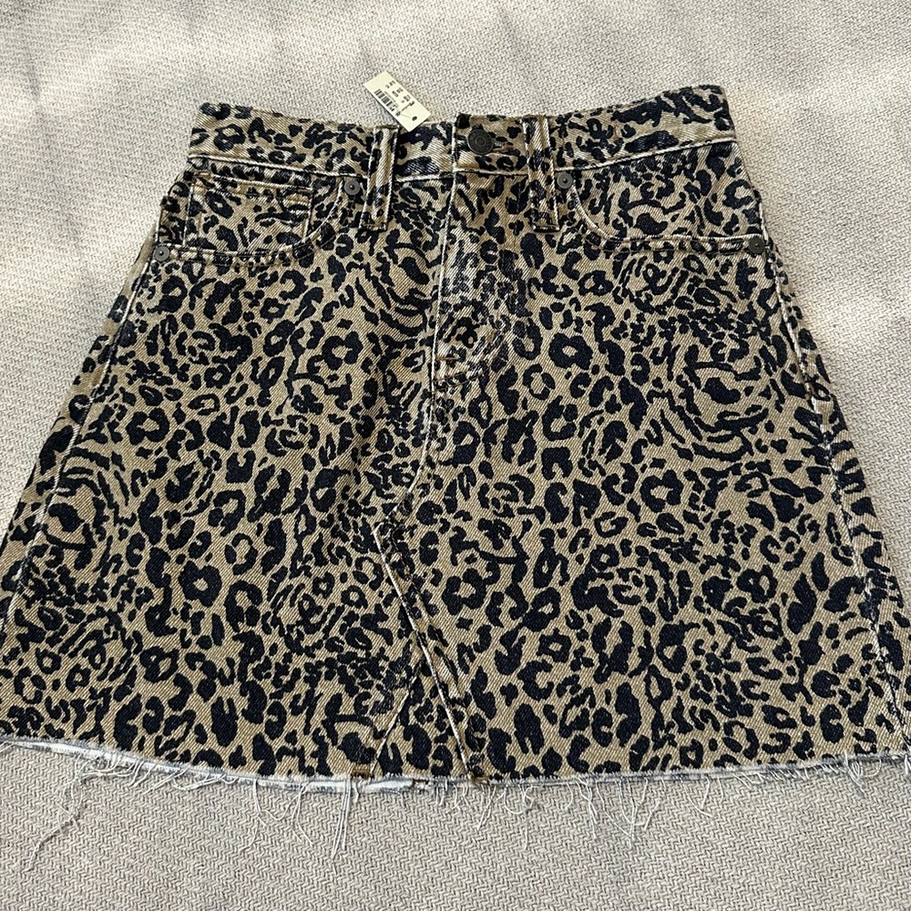 Madewell Mini Skirt Size 23 NWT